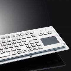キオスクタッチパッドミニUSBキーボード、タッチパッド付き産業用キーボード有線医療用キーパッド付きキーボード